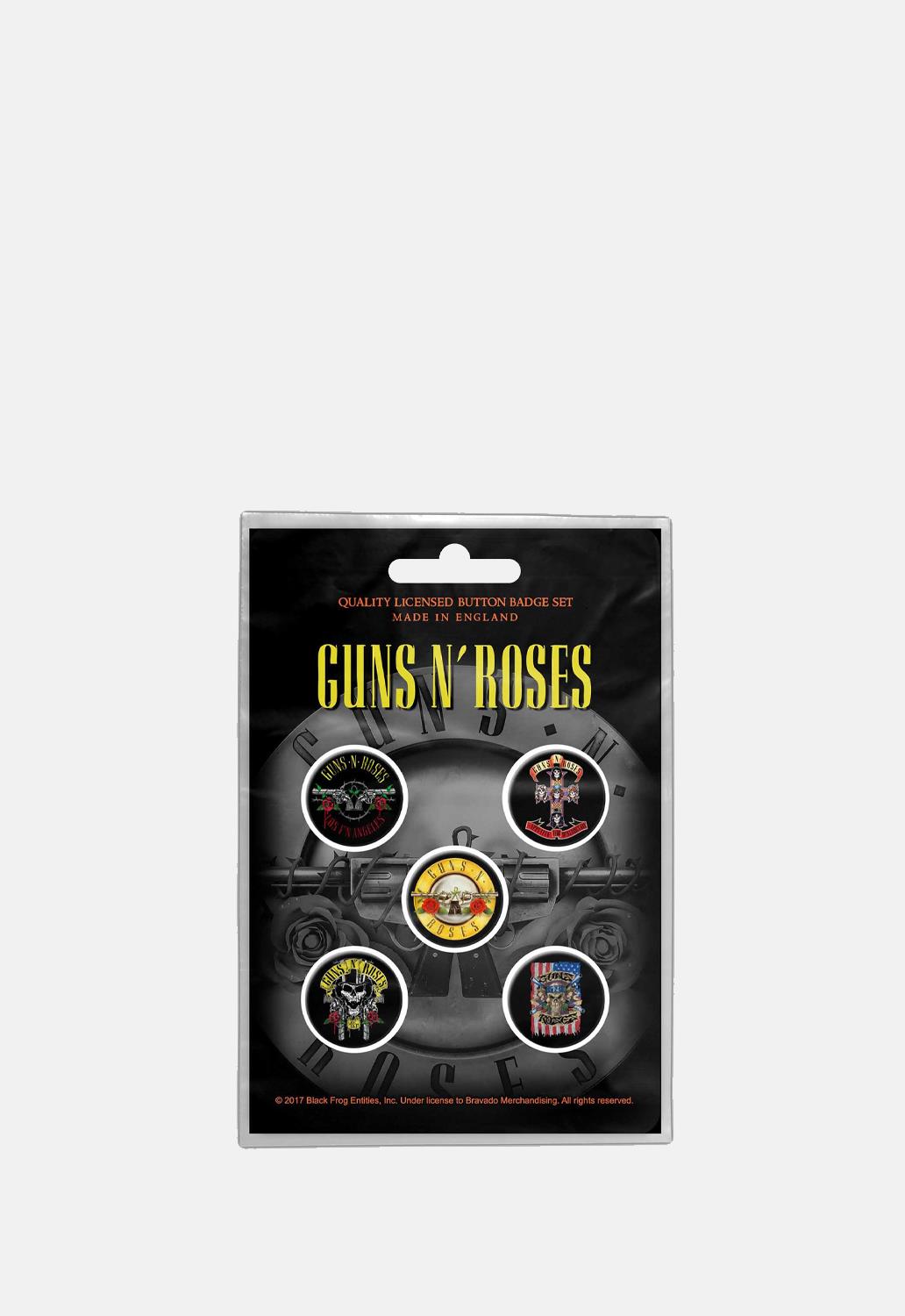 Bullet Logo Button Badge Set