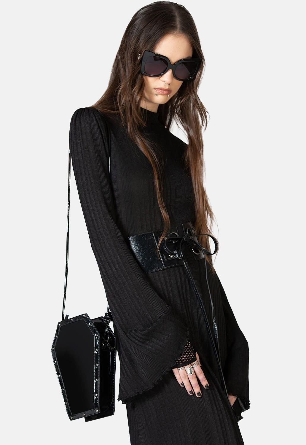 Unconfirmed Coffin Crossbody Bag