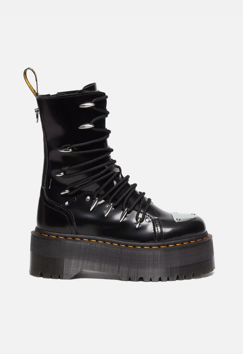 Dr martens best sale black buttero