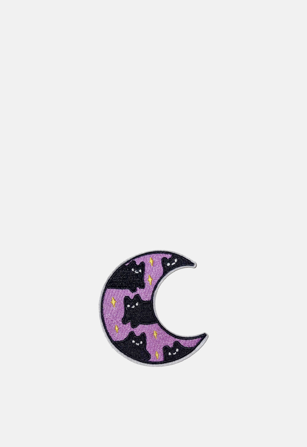 Cat Crescent Moon Patch