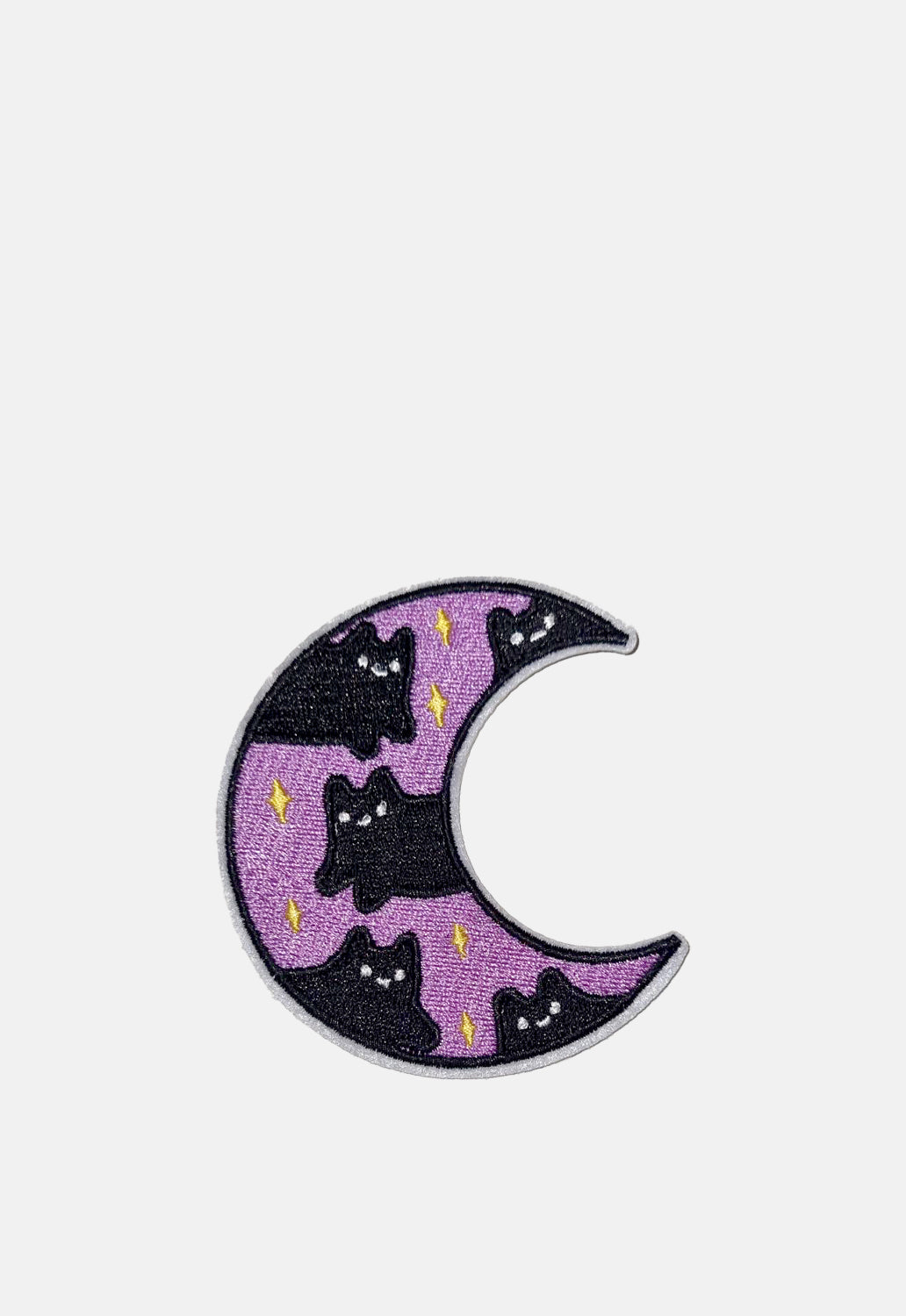 Cat Crescent Moon Patch