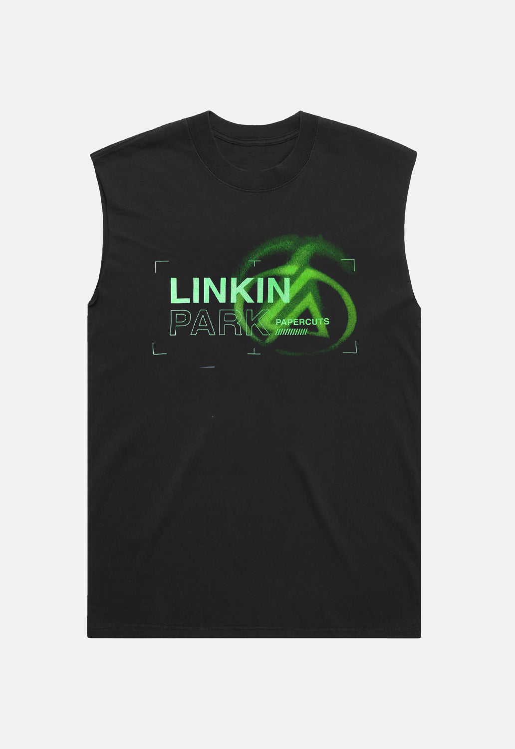 Papercut Sleeveless Vest Top