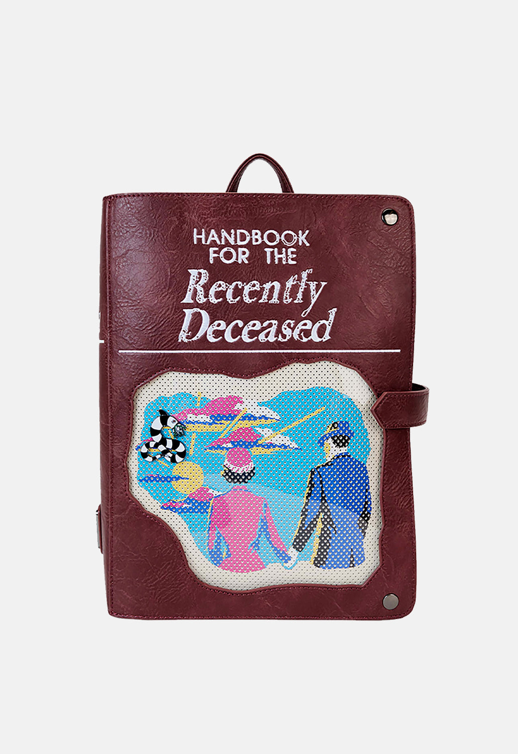 Beetlejuice Handbook For The Recently Deceased Pin Trader Backpack