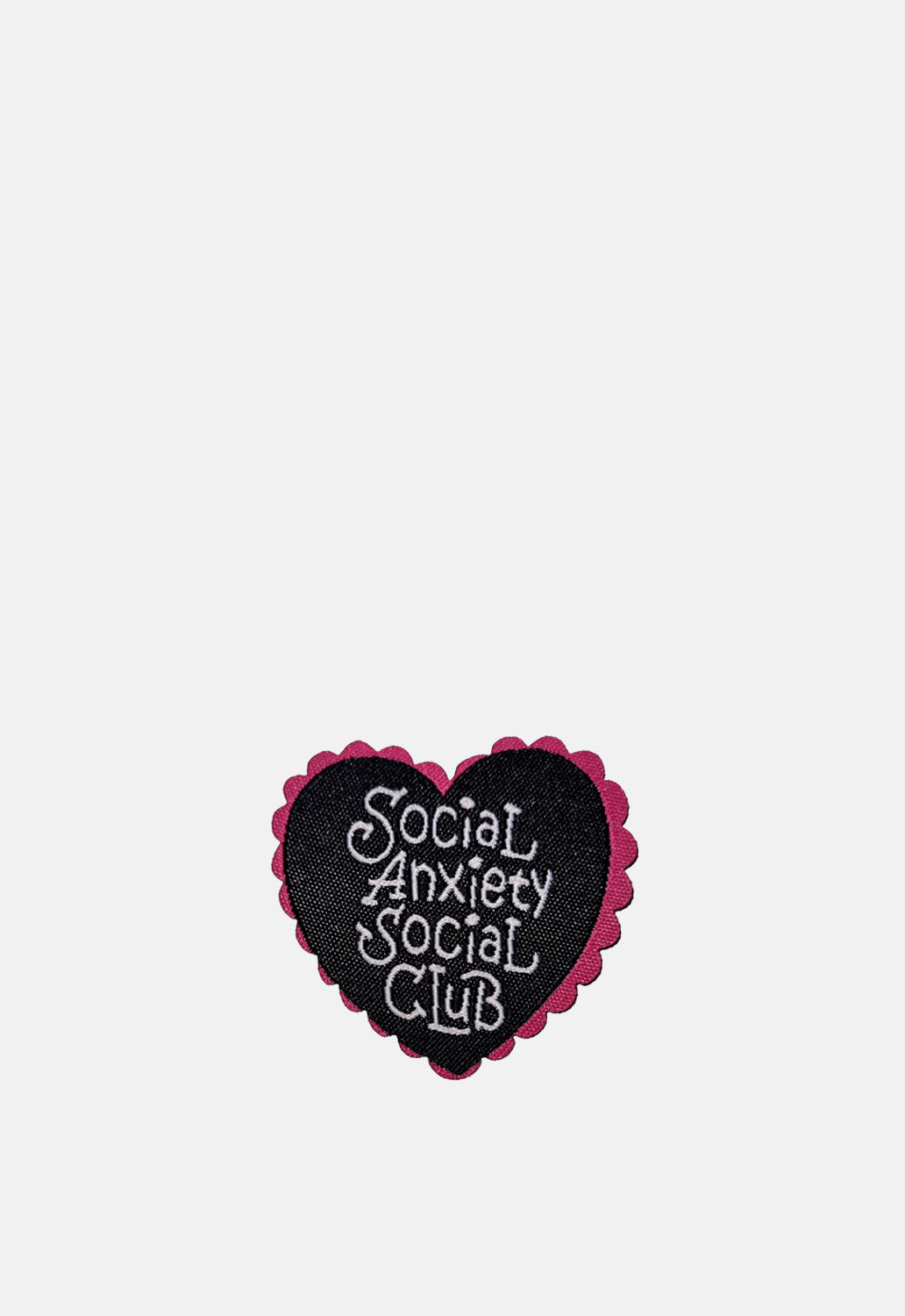 Social Anxiety Club Patch