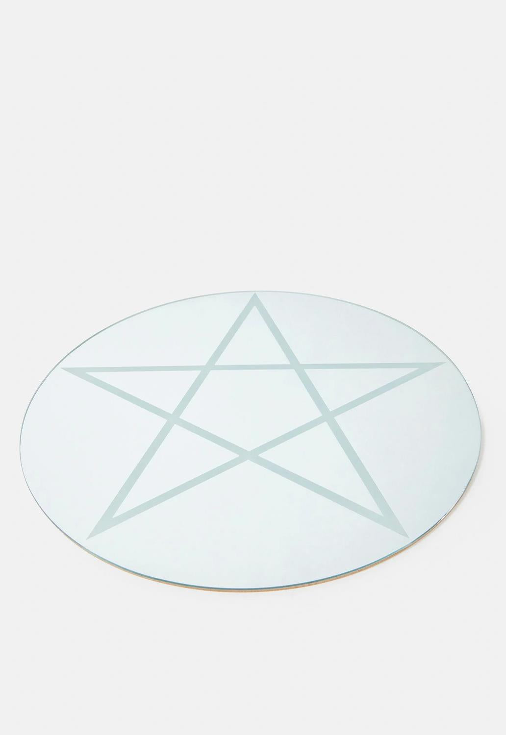 Round Pentagram Mirror