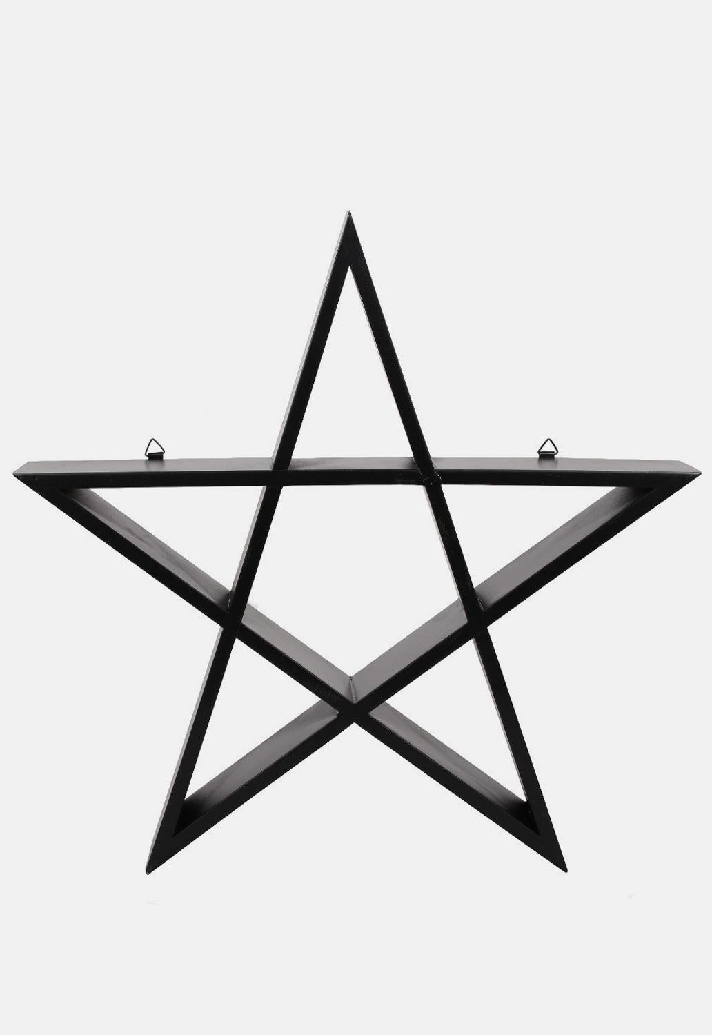 Pentagram Wall Shelf