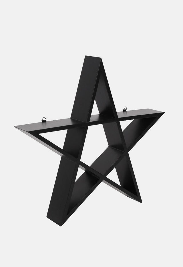 Pentagram Wall Shelf
