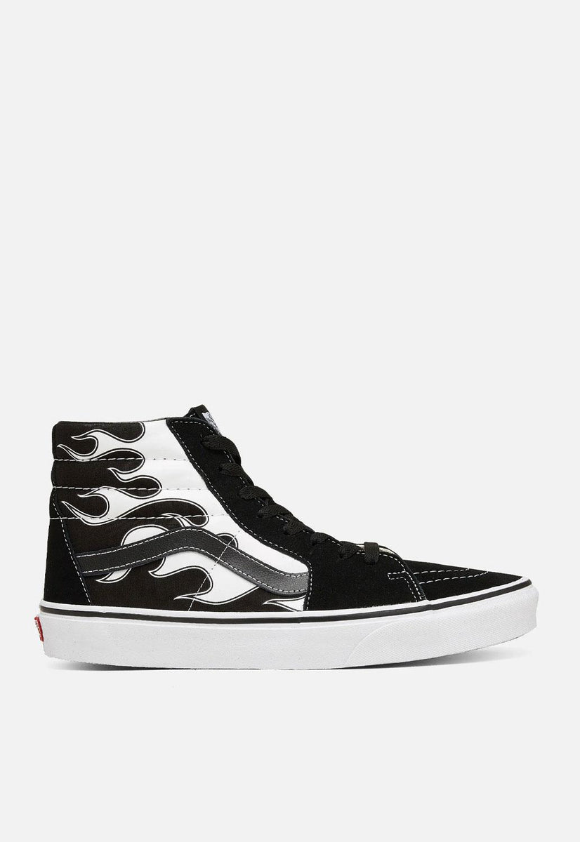 Vans flames 2025 sk8 hi