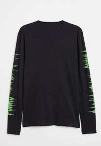 Large Photo Long Sleeved Top