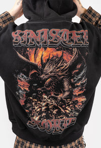 Able Double Layered Printed Hoodie