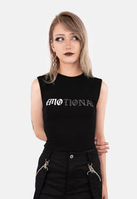 Aria Emo Muscle Tank Top