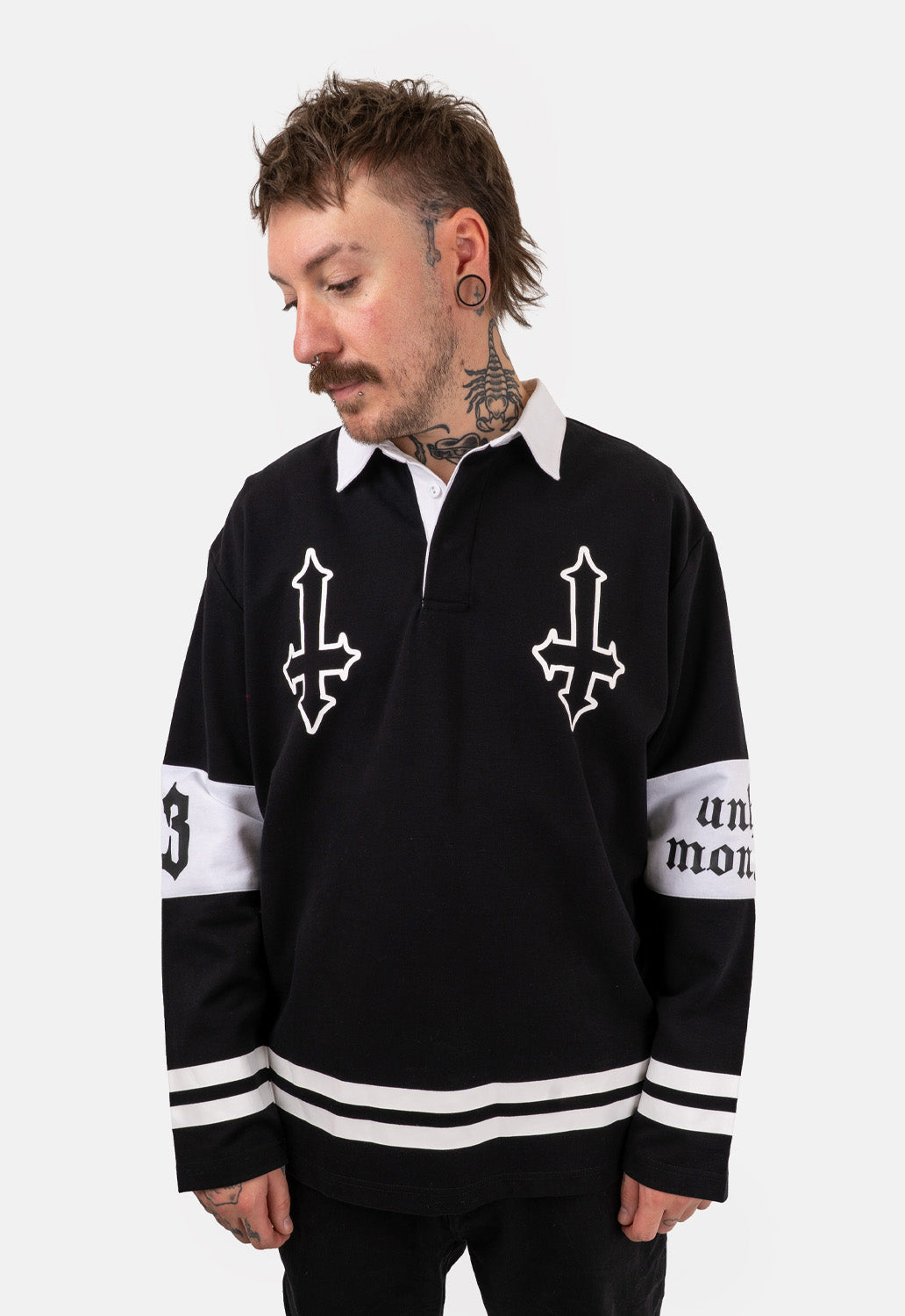 Aster Graphic Rugby Polo