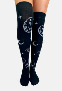 Astrology Over The Knee Socks