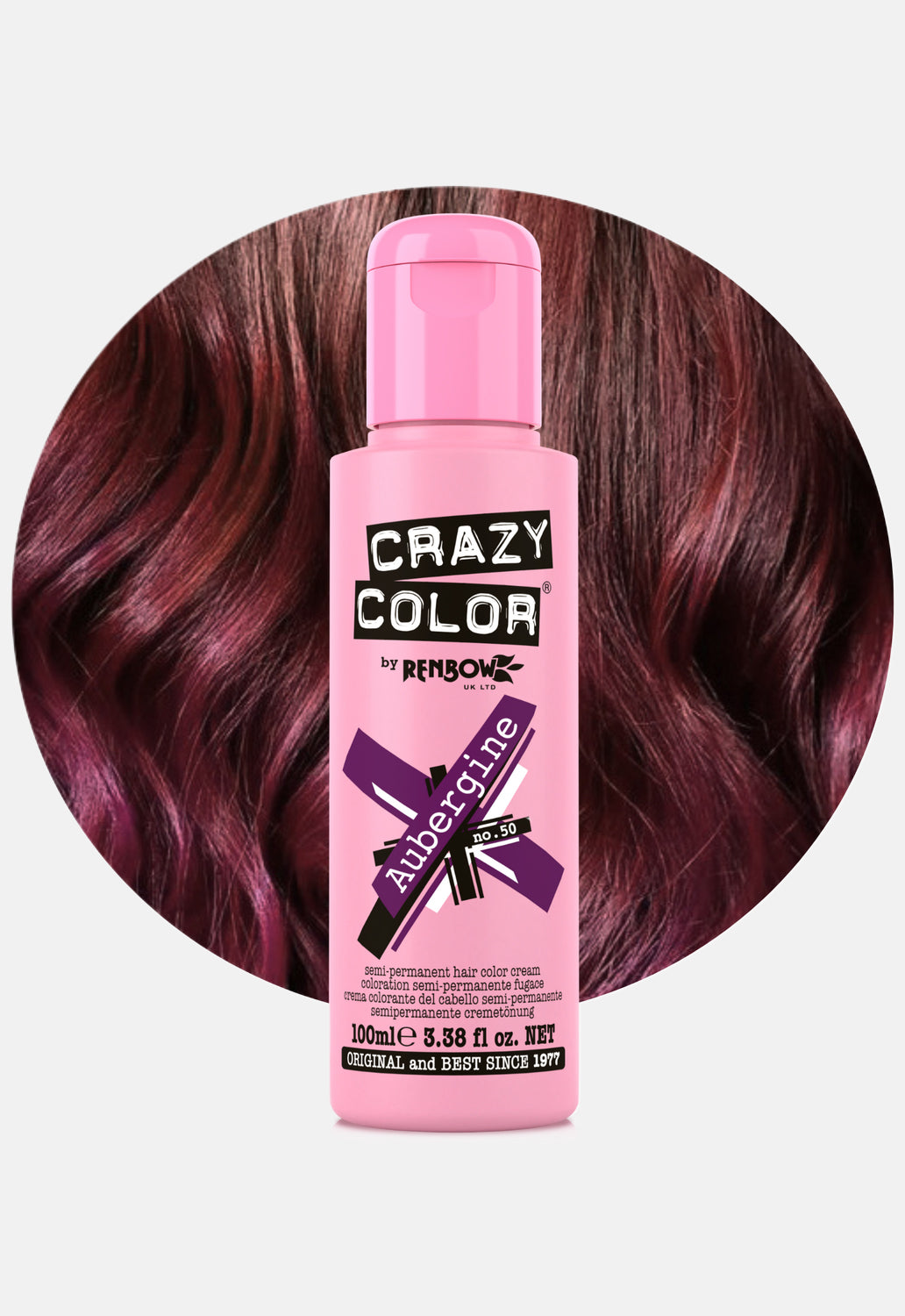 Aubergine Hair Dye