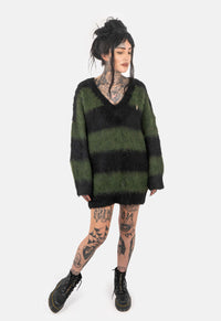 Autumn Oversized V-Neck Knit