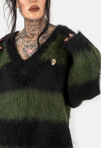 Autumn Oversized V-Neck Knit