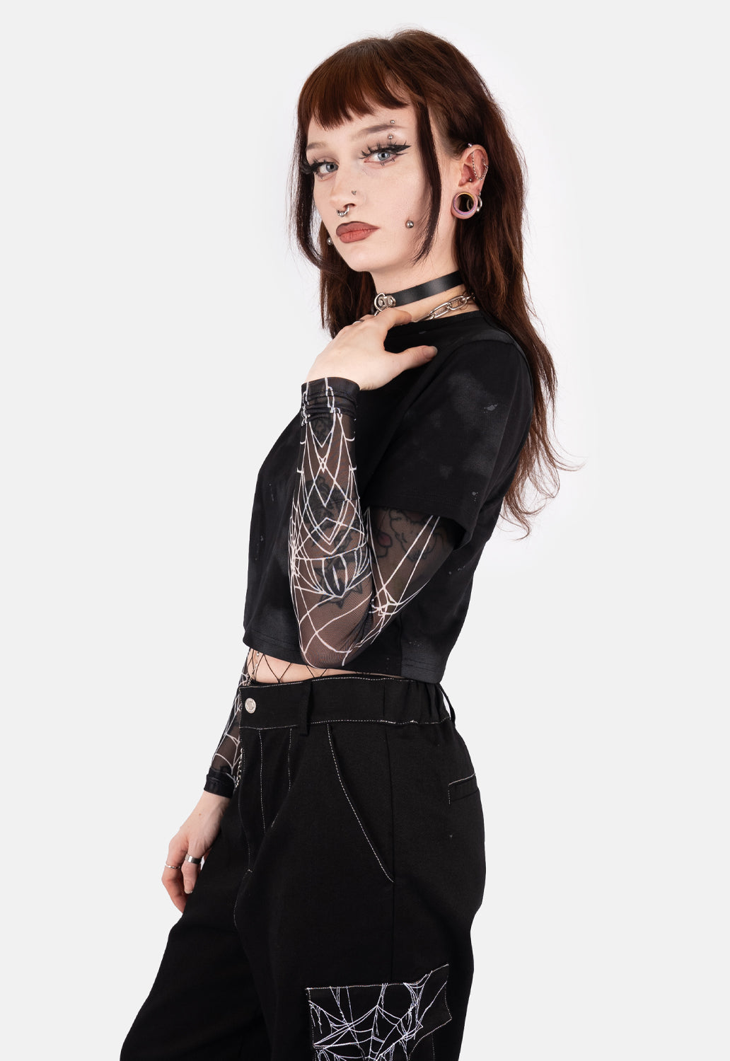 Avril Embroidered Baby Tee