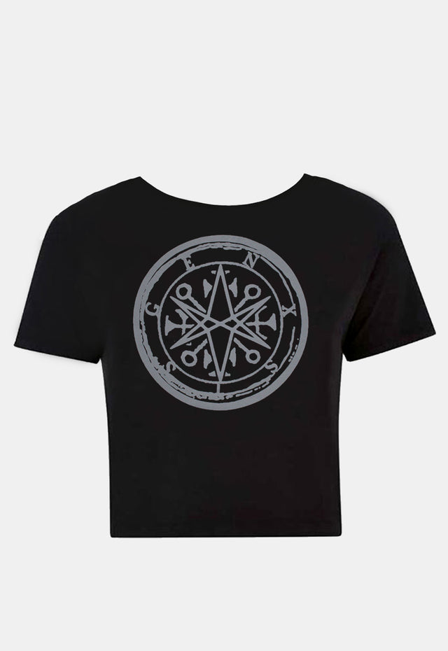 Metal Logo Genxsis Crop Top