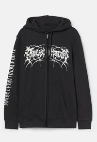 Metal Logo Genxsis Zip Hoodie