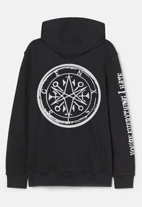 Metal Logo Genxsis Zip Hoodie