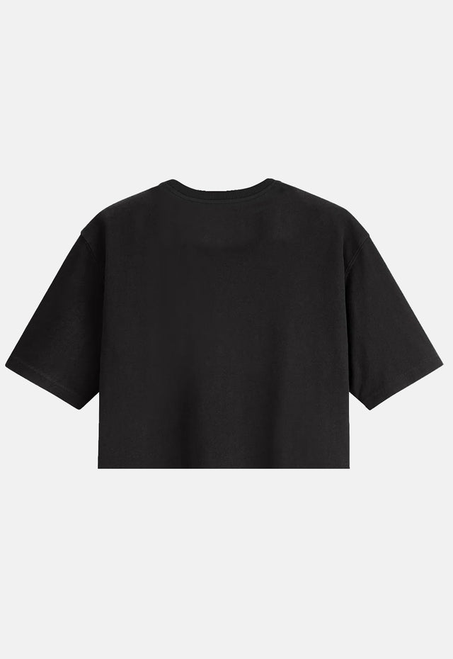 Flower Skull Crop Top