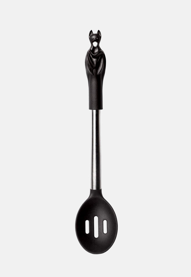 Black Bat Slotted Spoon