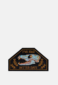 Better Days Skull Patch