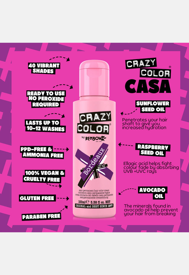 Bordeaux Hair Dye