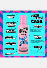 Capri Blue Hair Dye