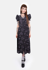 Celeste Puff Sleeve Maxi Dress
