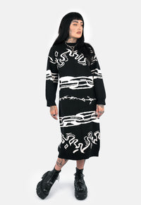 PRE-ORDER Constantine Knit Jumper Dress