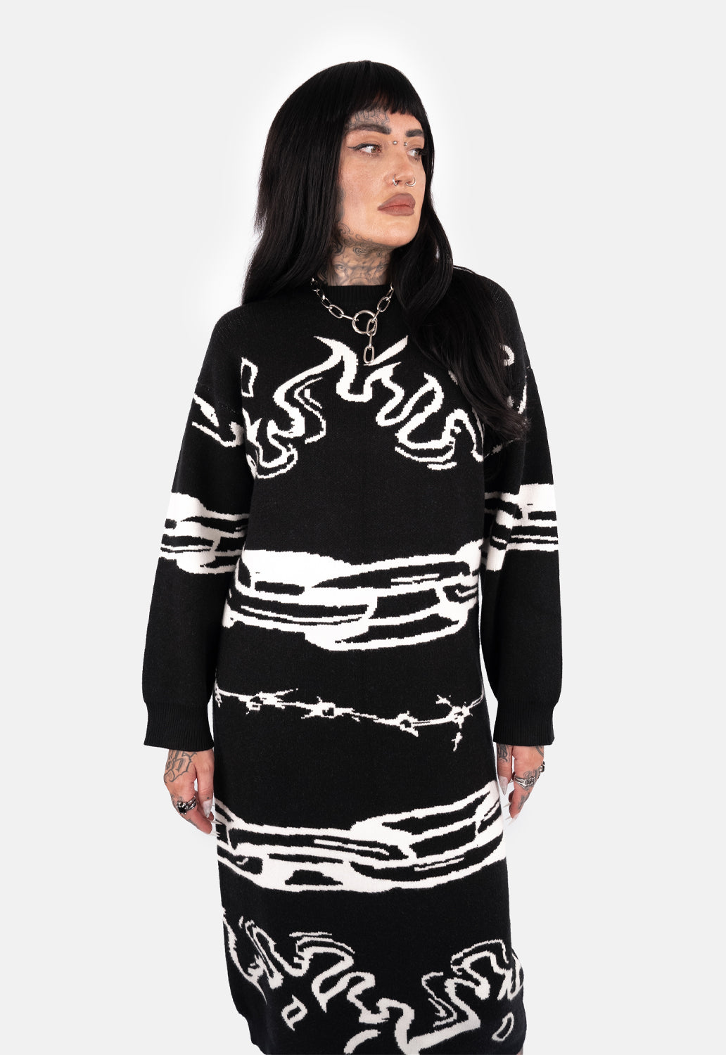 PRE-ORDER Constantine Knit Jumper Dress