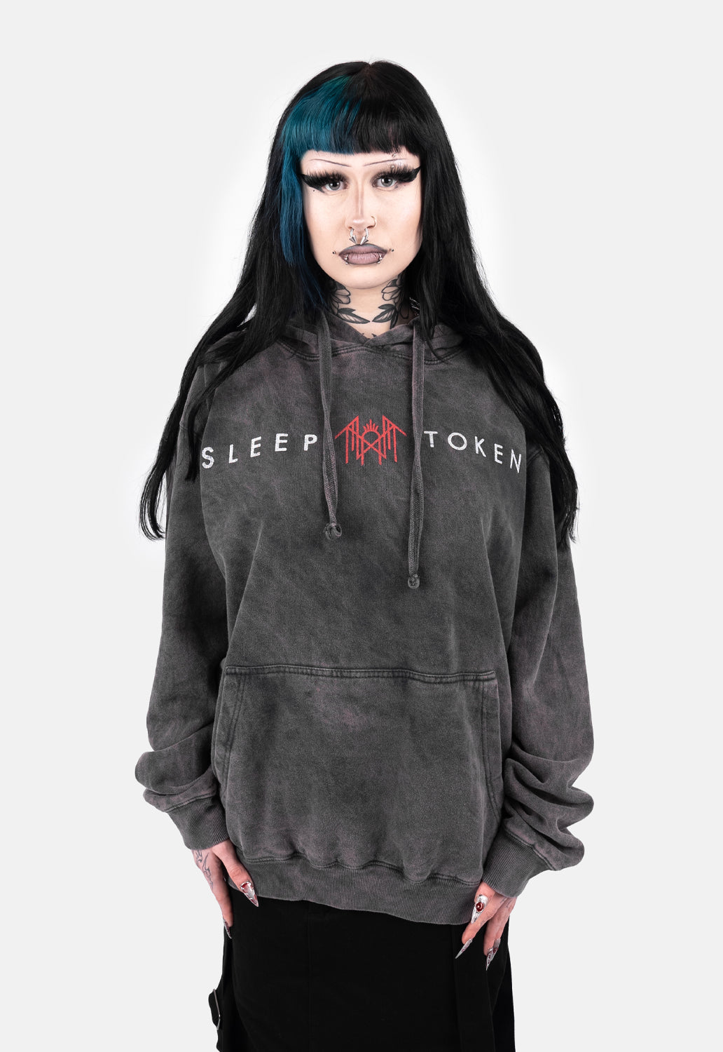 Coral Mask Hoodie
