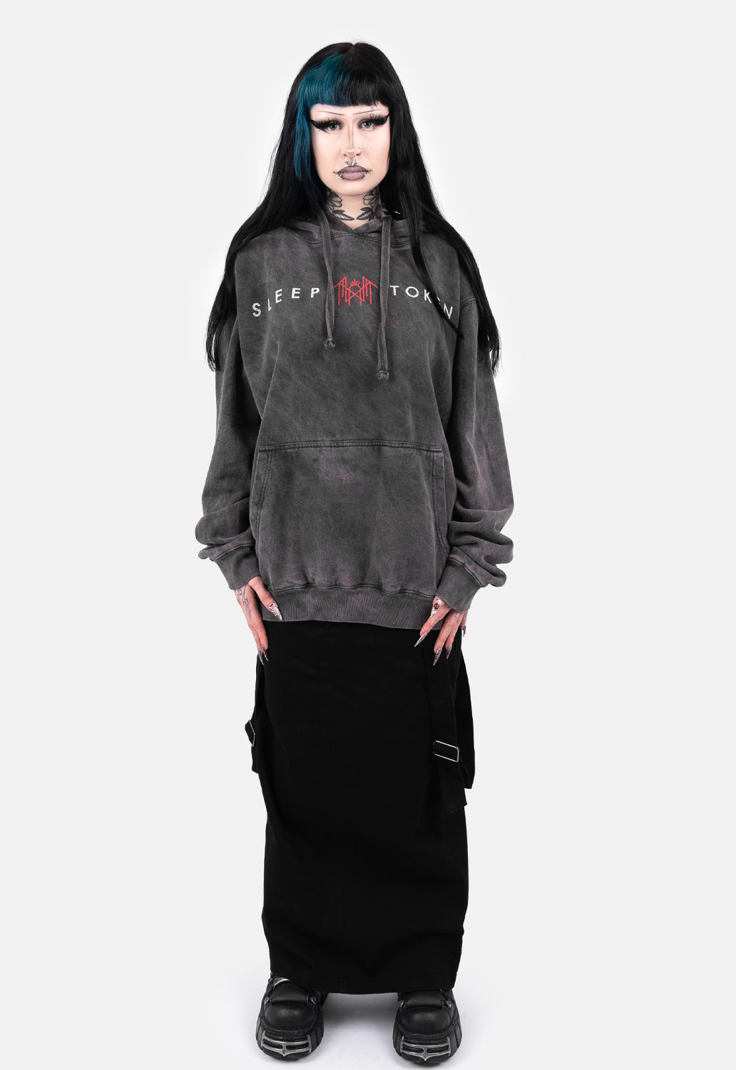 Coral Mask Hoodie
