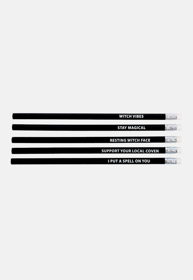 Coven Club Witch Pencils 5 Pack