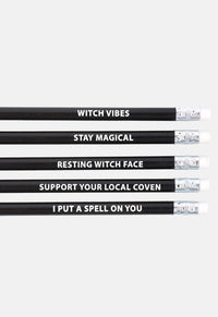 Coven Club Witch Pencils 5 Pack