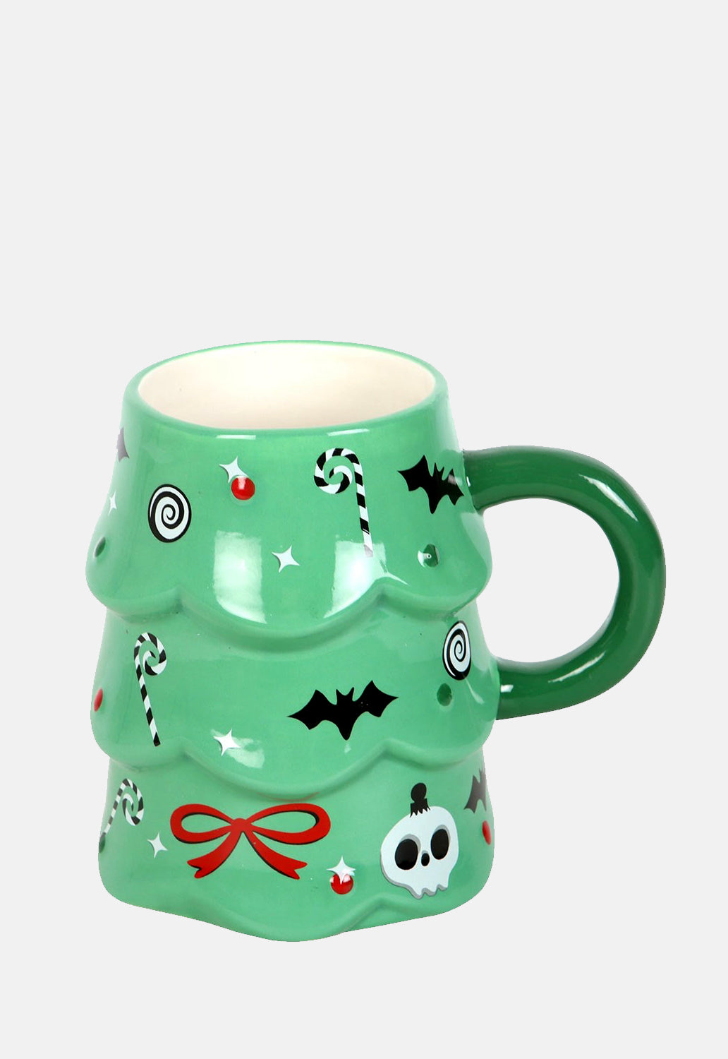 Creepy Christmas Tree Mug
