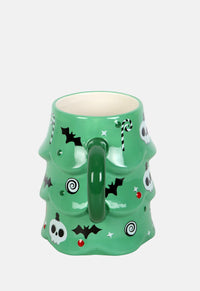 Creepy Christmas Tree Mug