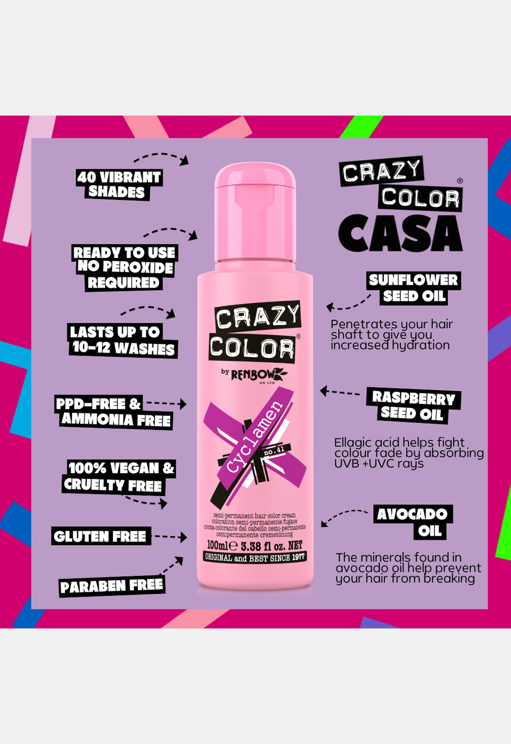 Cyclamen Hair Dye