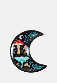 Dark Forest Crescent Moon Trinket Dish