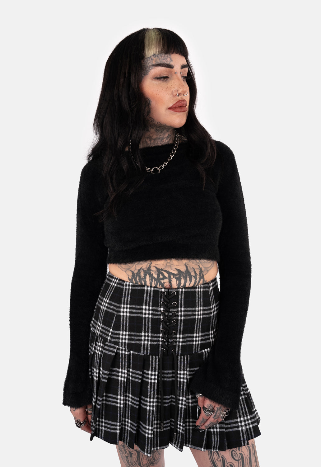 Damita Lace Up Knit