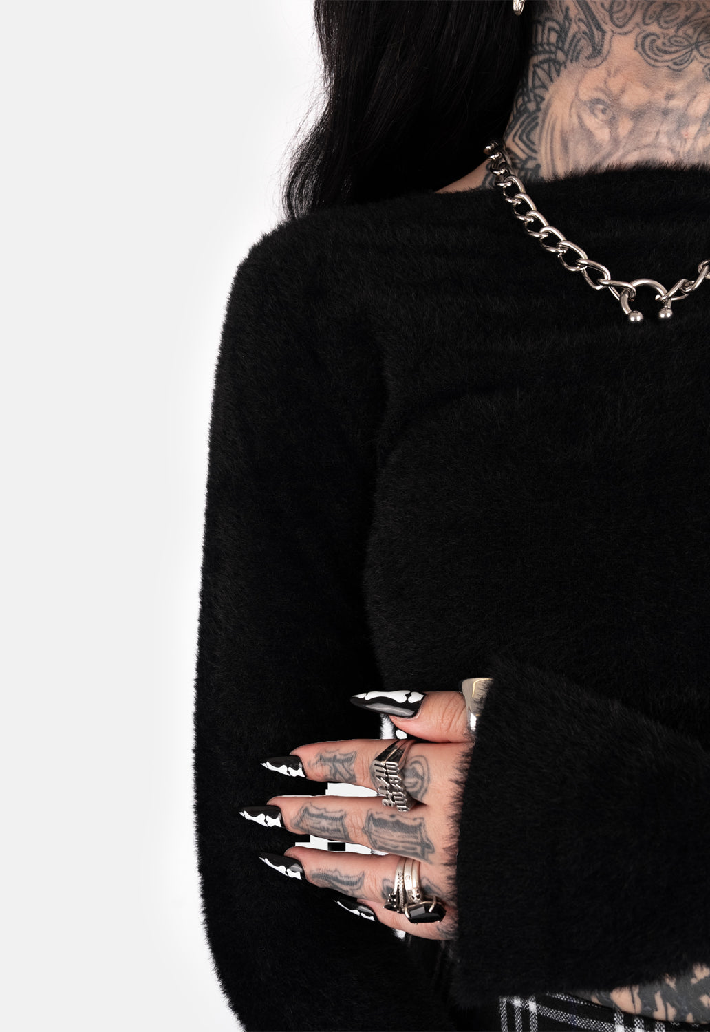 Damita Lace Up Knit