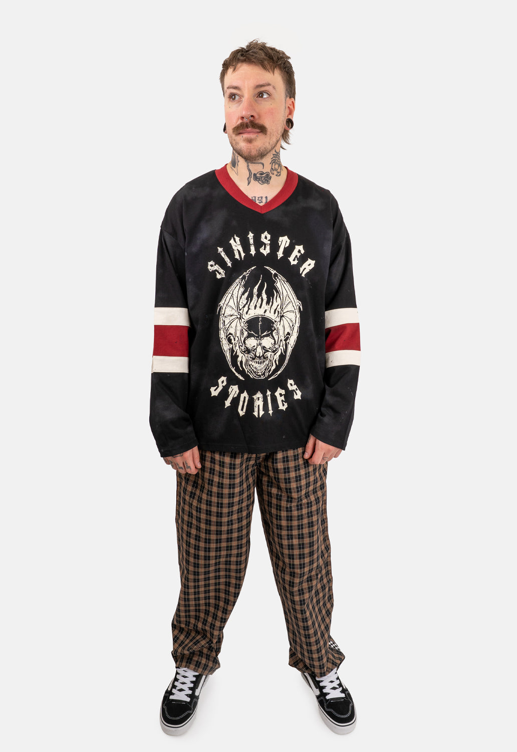 Damon Jersey Varsity Top