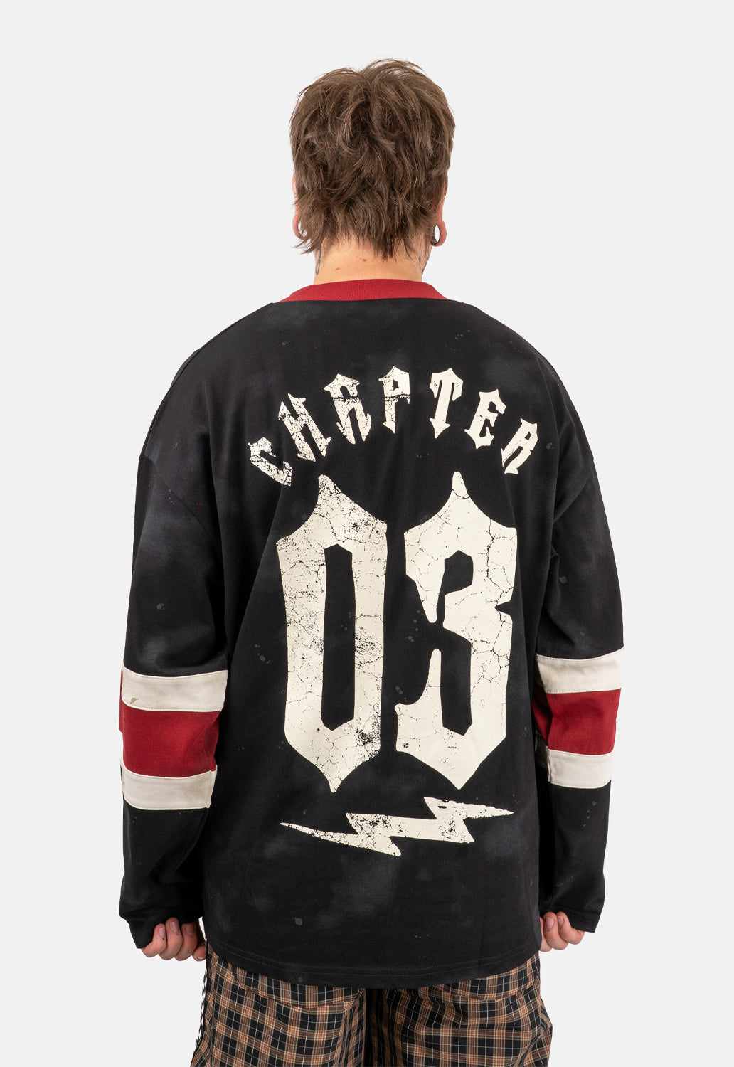 Damon Jersey Varsity Top