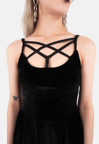 Darcy Cross Strap Mini Dress