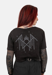 Dark Moon Long Sleeved Crop Top