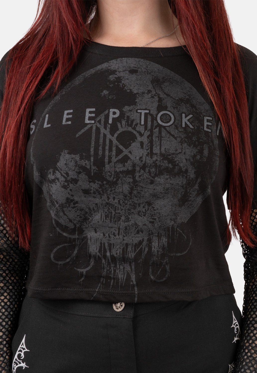 Dark Moon Long Sleeved Crop Top