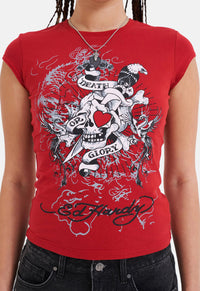 Death Or Glory Cap Sleeve Tee