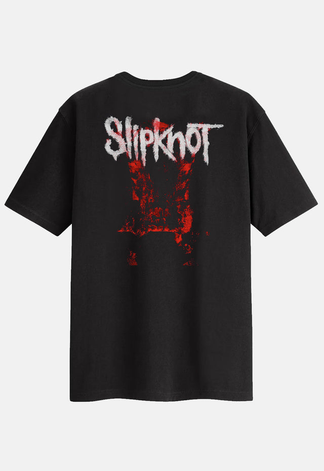 Devil Single Logo Blur (Back Print) T-Shirt