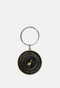 Even In Arcadia Crest Keyring